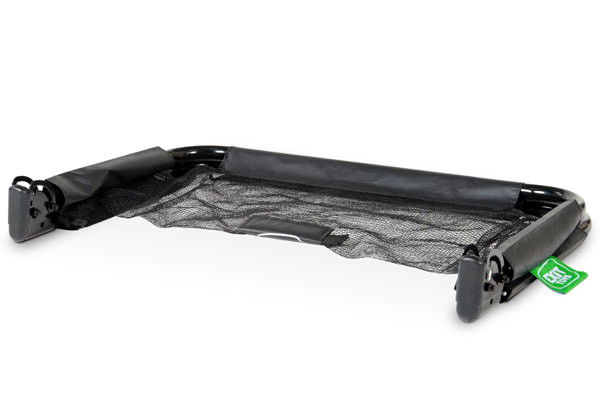 Compact wanneer ingeklapt. 