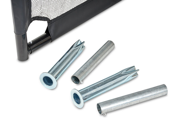 Met innovatief verankeringssysteem.