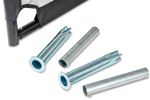 Met innovatief verankeringssysteem.