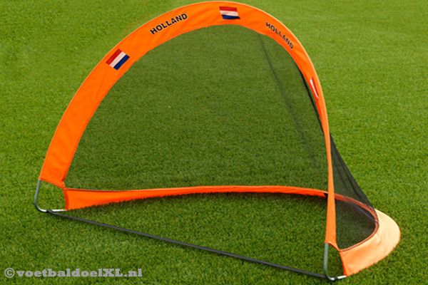 Veel voetbal plezier met de Flexx goal.
