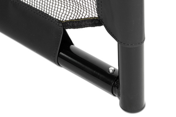 Zwart gekleurd frame.