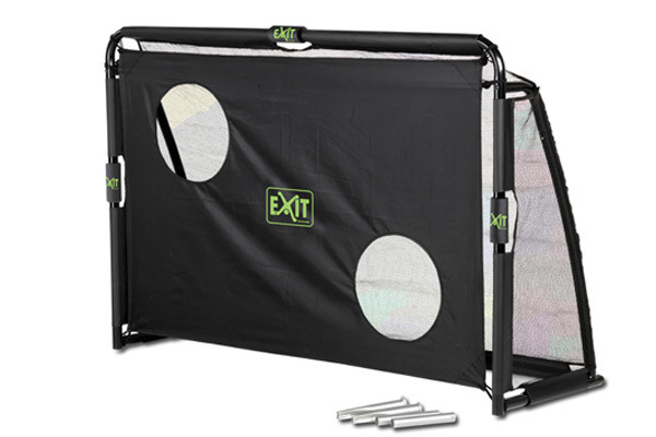 Inclusief trainingsscherm met schietgaten.